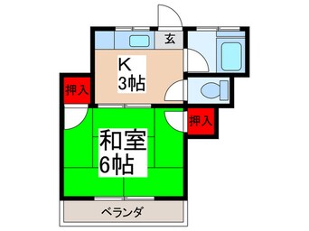 間取図 いづみ荘