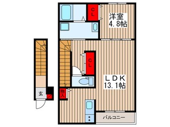 間取図 パルモア新白岡