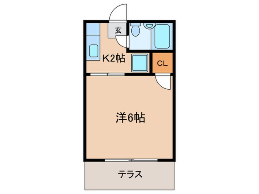 間取図 シティハイム田園調布