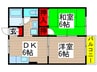 エスペランサＣ 2DKの間取り