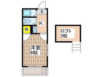 間取図 レオパレス杉田第３