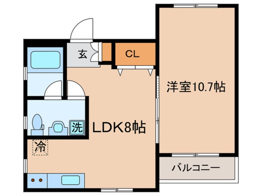 間取図 プロスパー小石川