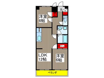 間取図 ア－バンテラス志木
