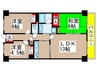 クレストヒル中野木 3LDKの間取り
