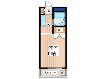 間取図 ディライト南烏山