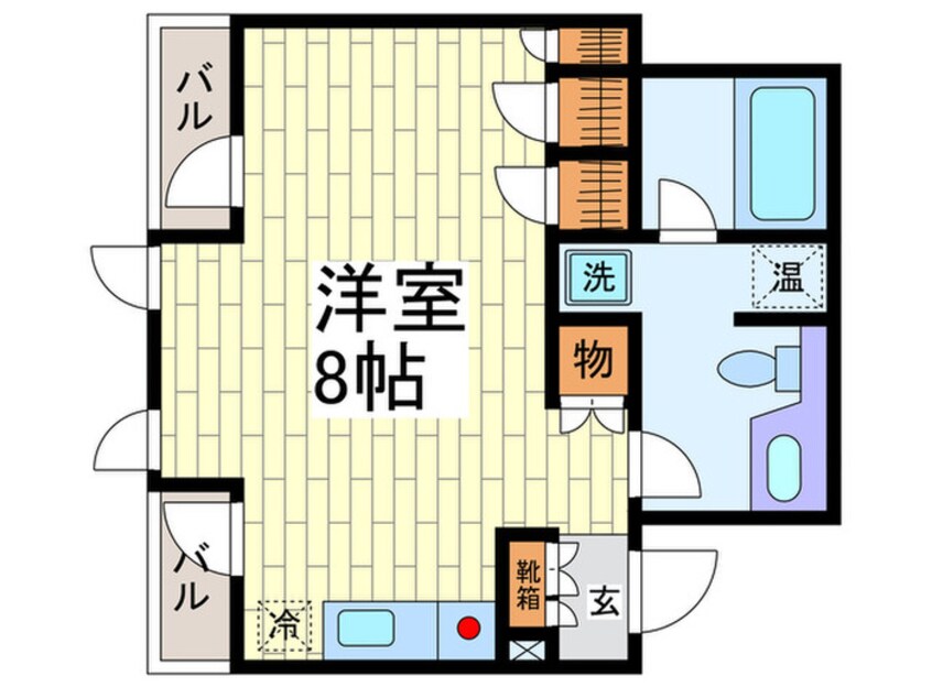 間取図 グリーンストーン大久保