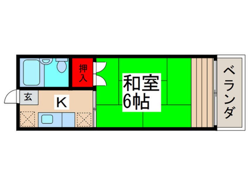 間取図 メゾンタカツ