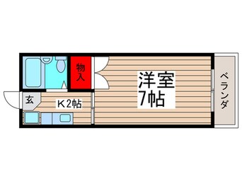 間取図 メゾンタカツ