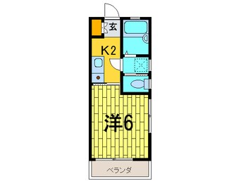 間取図 ハイツＡＫ