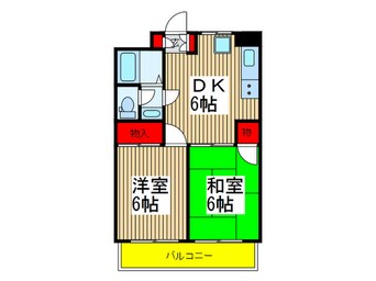 間取図 ホワイトハイムみずほ台
