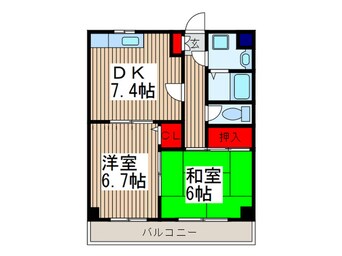 間取図 横田商事第１ビル