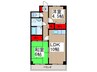 第一寿マンション 2LDKの間取り
