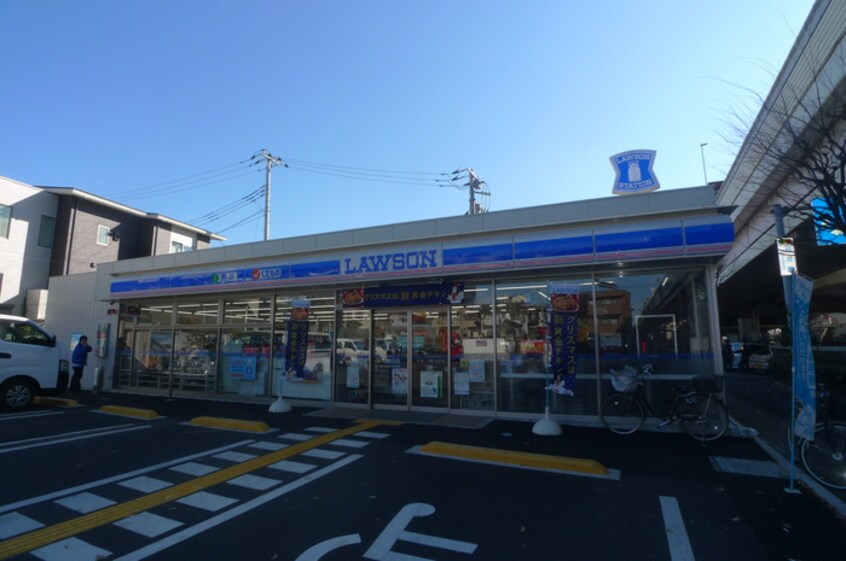 ローソン川口新郷店(コンビニ)まで180m 第一寿マンション