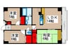 コンフォ－ル瑞江 3LDKの間取り