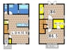 ナイン 2LDKの間取り