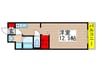 ベガアルテア 1Rの間取り