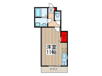 間取図 パルモア東大宮