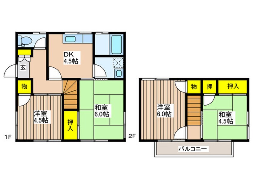 間取図 榎2丁目住宅