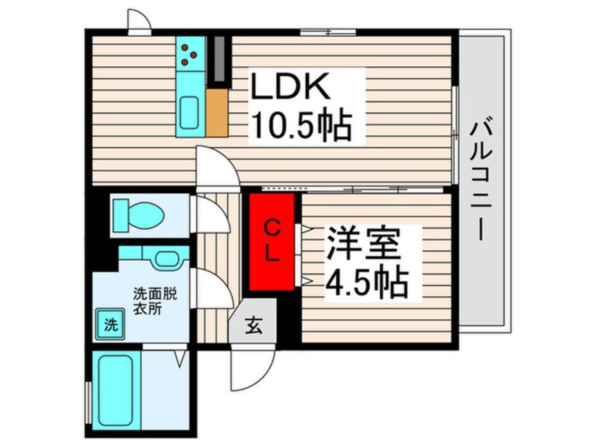 間取図 FLAT TENJIN　Ⅱ