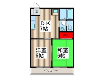 間取図 サニ－ハウス