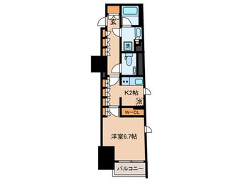 間取図 ザ・パークハビオ小石川