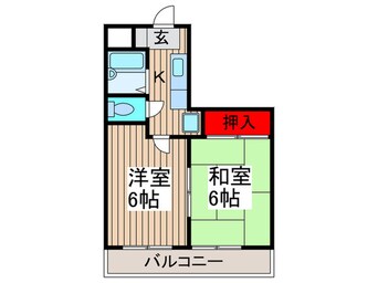 間取図 ドミール日進