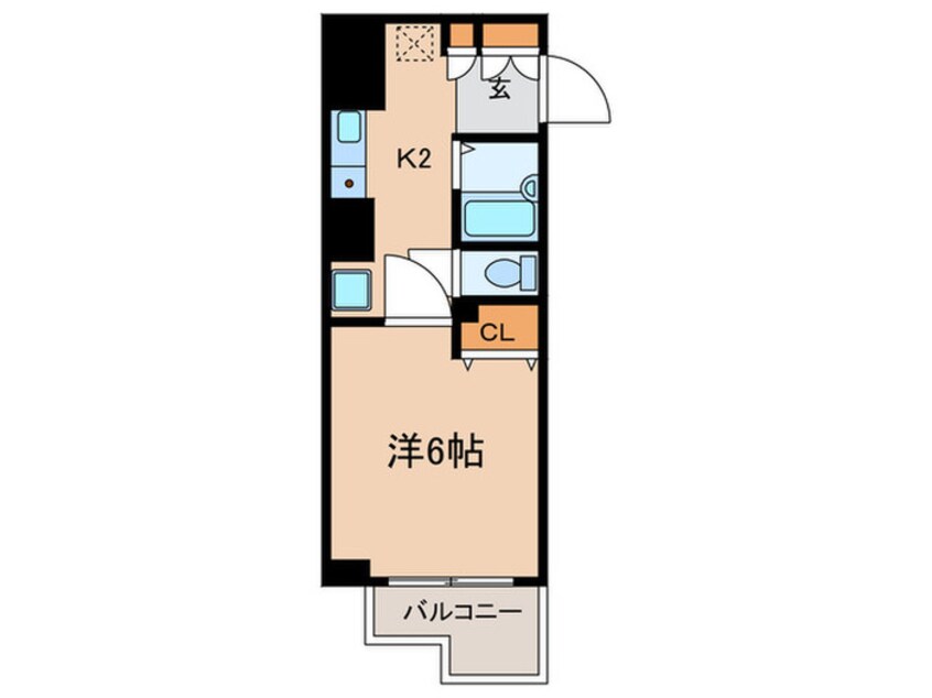 間取図 ヴェルト五反田西（305）