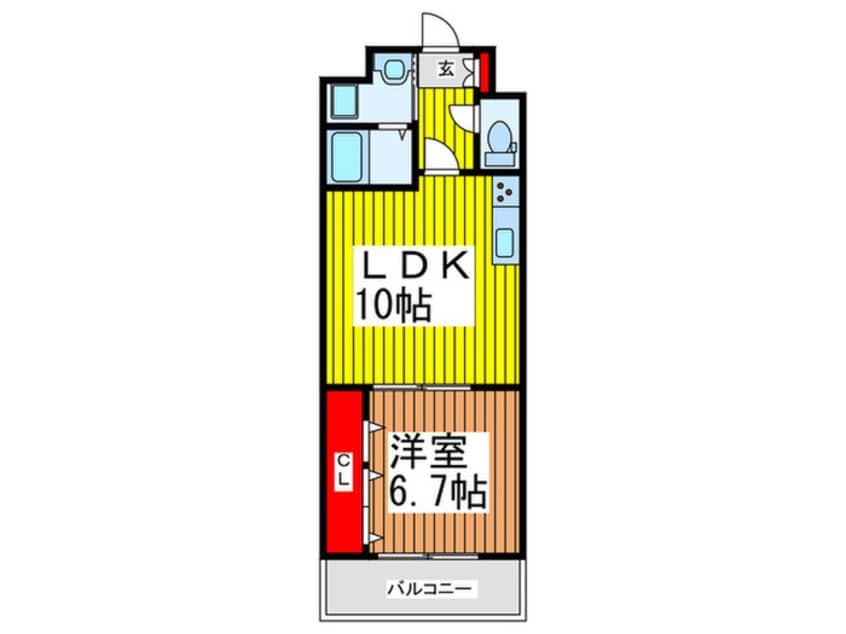 間取図 ベルフォート