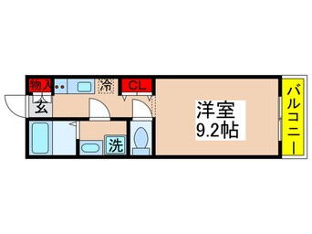 間取図 メテオール・リオン