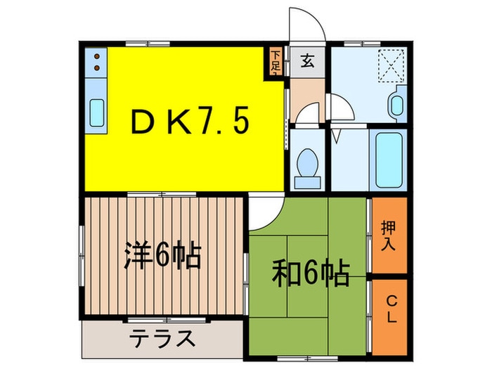 間取り図 クラーレm.s.