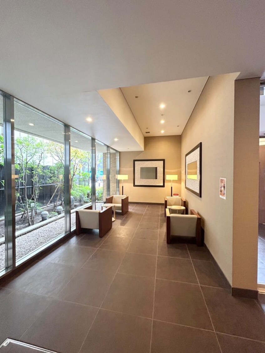 エントランス部分 パークハビオ飯田橋