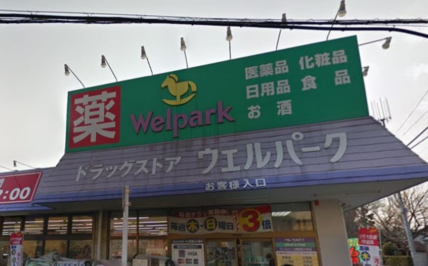 ウェルパーク(ドラッグストア)まで600m ＪＴテラスハウス南大泉