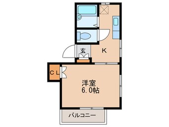 間取図 コーポ日の出