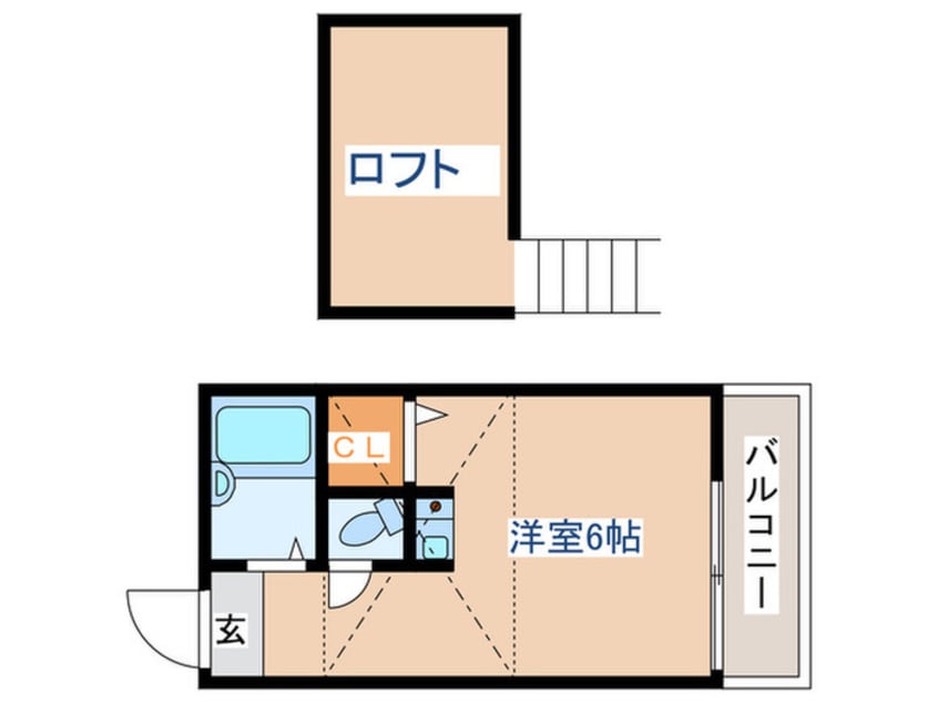 間取図 カーサプリマベーラ