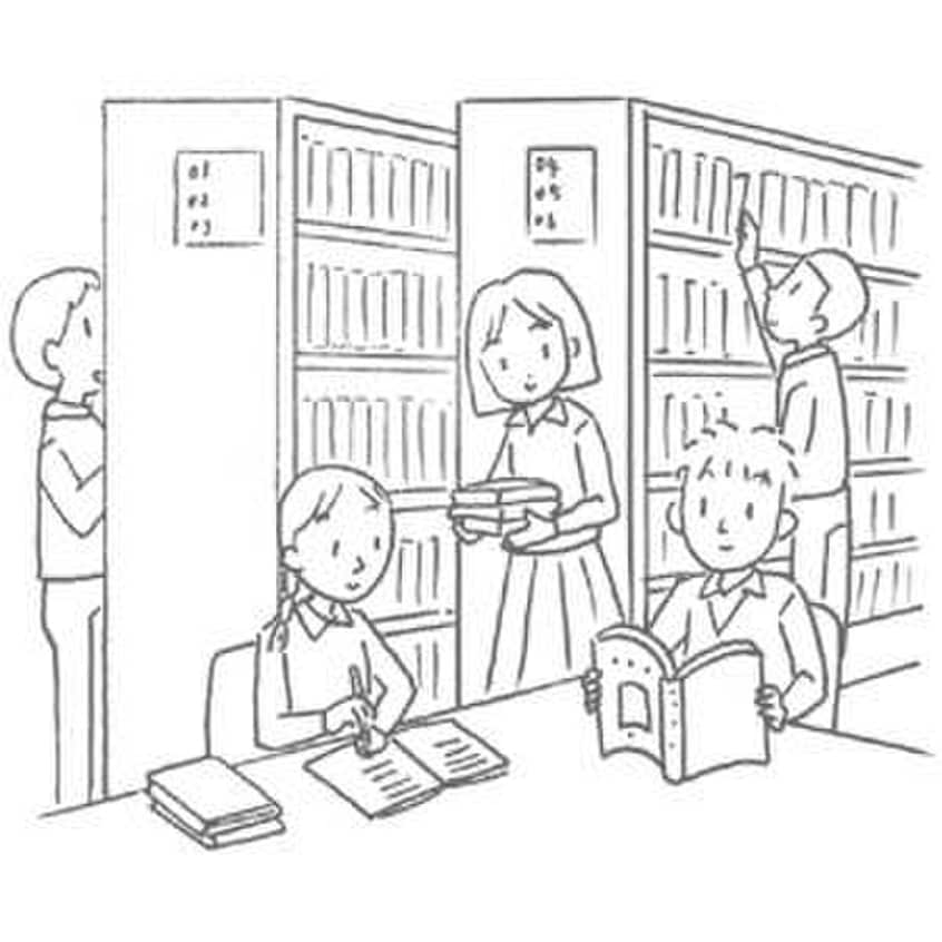 くにたち中央図書館青柳分室(図書館)まで214m ハイツ柳沢国立