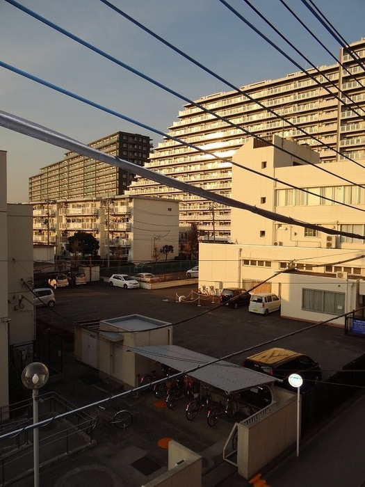 室内からの展望 昭島コ－トエレガンスＢ棟