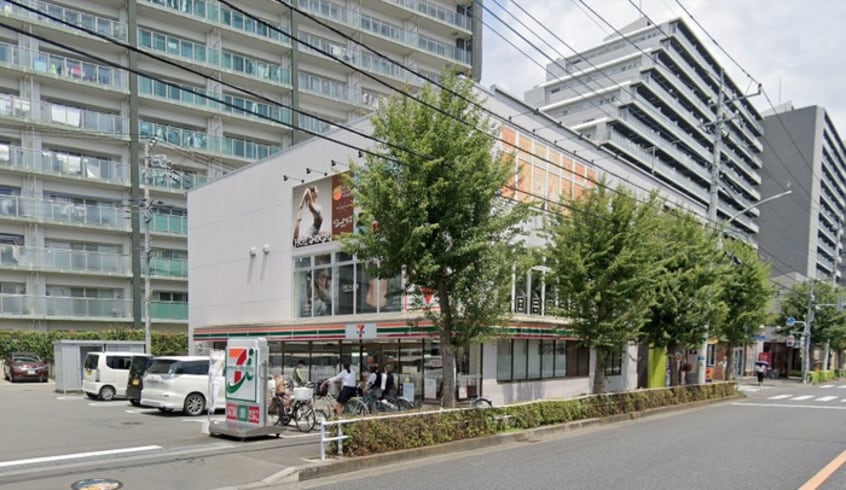 セブンイレブン昭島松原町１丁目店(コンビニ)まで159m 昭島コ－トエレガンスＢ棟