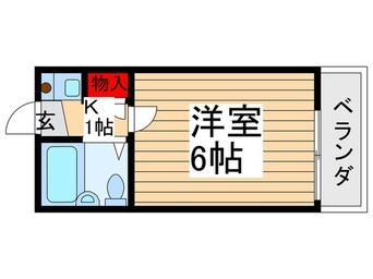 間取図 ヴィラ竹ノ塚