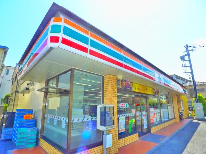 セブン-イレブン 足立西保木間３丁目店(コンビニ)まで400m ヴィラ竹ノ塚