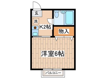 間取図 第１ハイア－ル