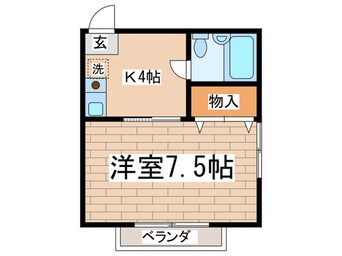 間取図 第１ハイア－ル