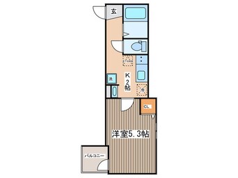 間取図 グランクオール仙川