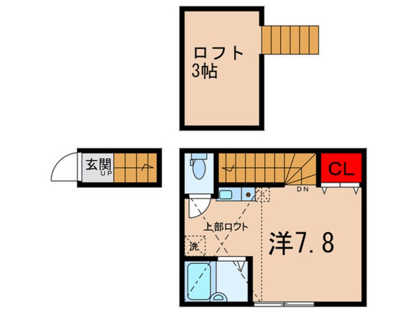 間取図 シャンブル大泉学園