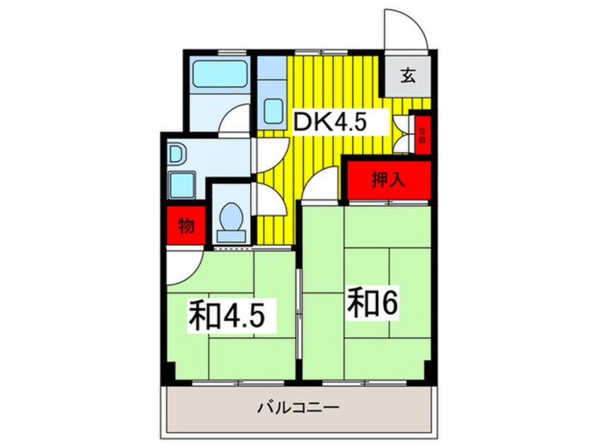 間取図 メゾン・ド森川ビル