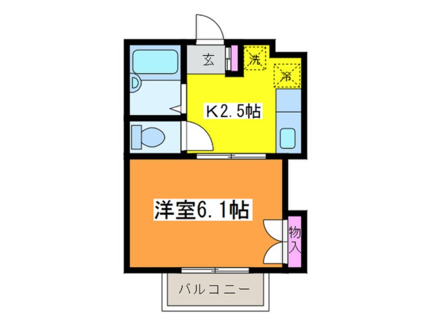 間取図 フォレスト氷川台