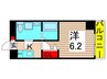 ＣＲＥＶＩＳＴＡ綾瀬（401） 1Kの間取り