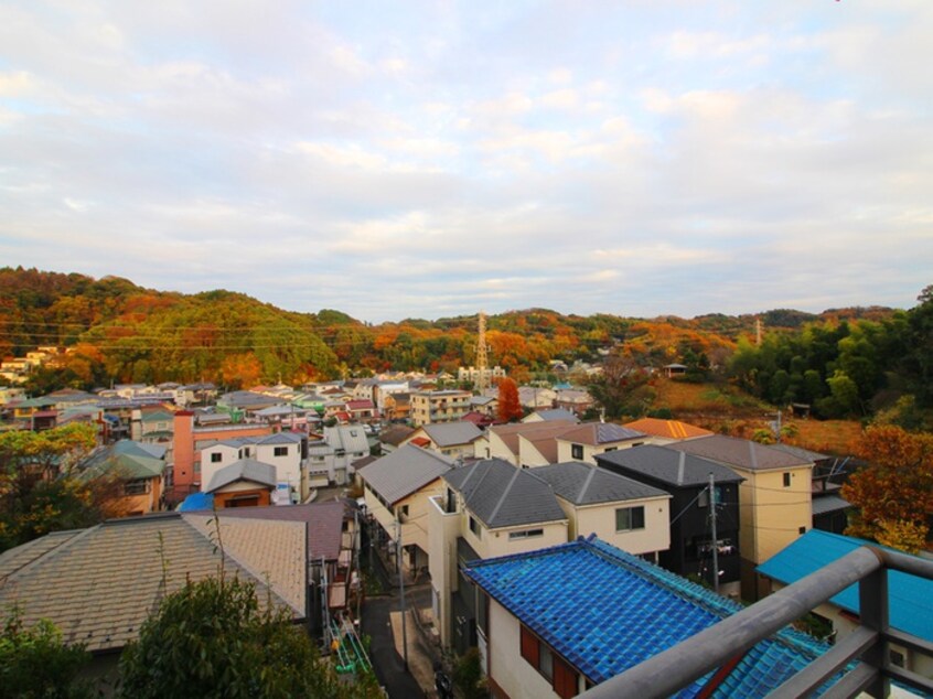 室内からの展望 藤和鎌倉岩瀬ホームズ（４２１）