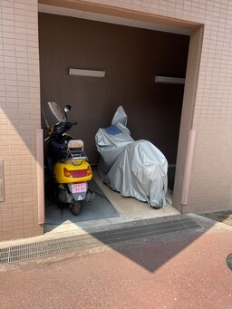 バイク置き場