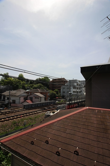 室内からの展望 ドゥエル甲斐