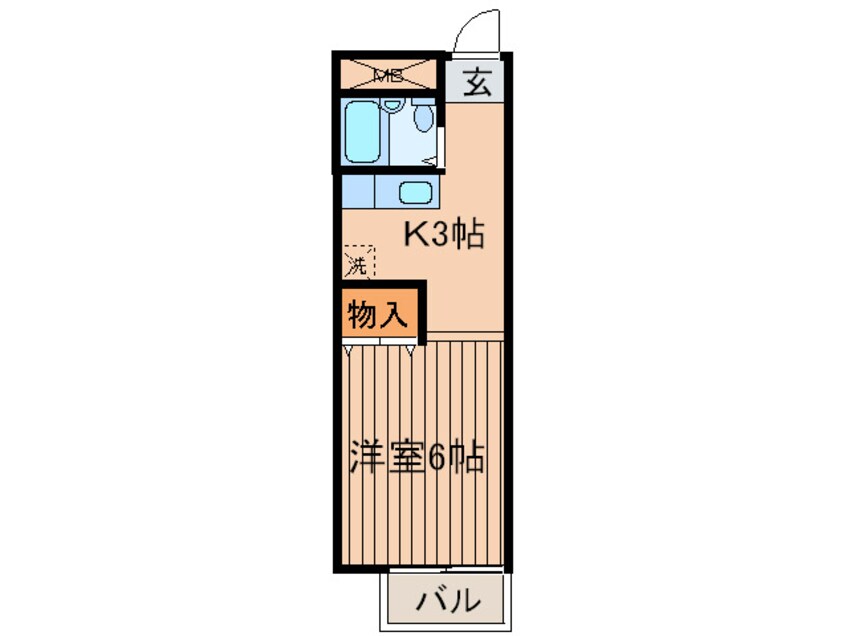 間取図 メゾン勇